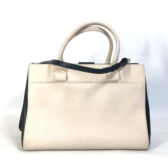 CHANEL CC Mark Bicolor 2WAY Shoulder Bag Beige - Picture 3 of 16